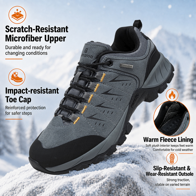 Baasploa Men Hiking Shoes Wate - Climbing Shoe Beginner recension och pris