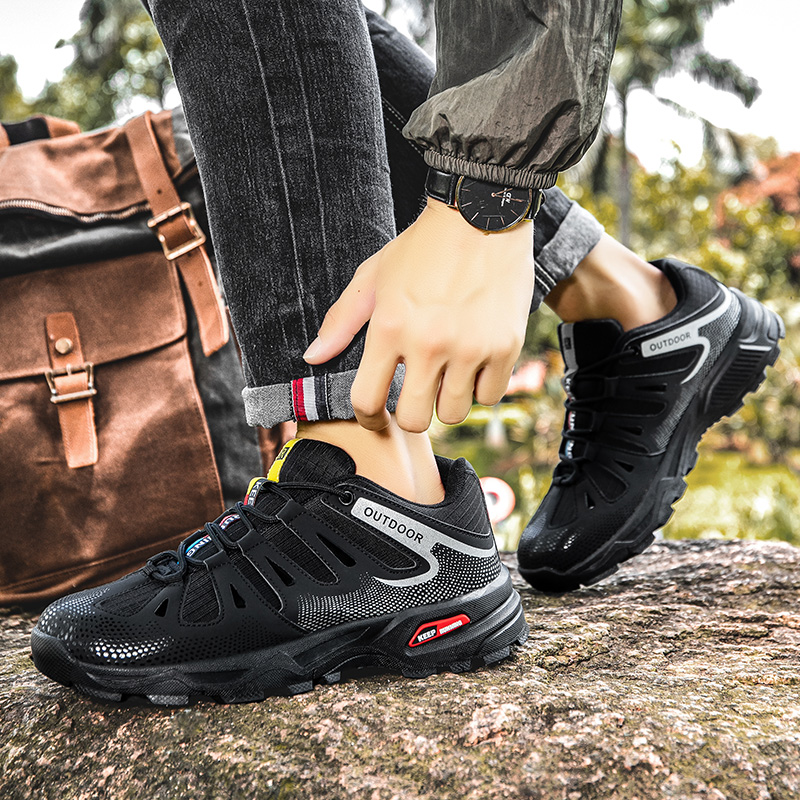 Men‘s Hiking Shoes Lace-up Cli - Climbing Shoe Beginner recension och pris