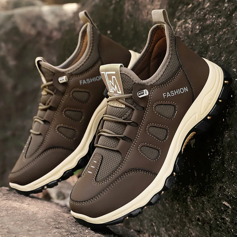 Men's Hiking Shoes Fashion Hig - Outdoor Sport With Sticks recension och pris