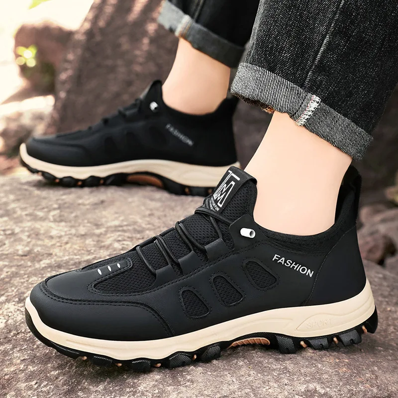 Men's Hiking Shoes Fashion Hig - Outdoor Sport With Sticks recension och pris