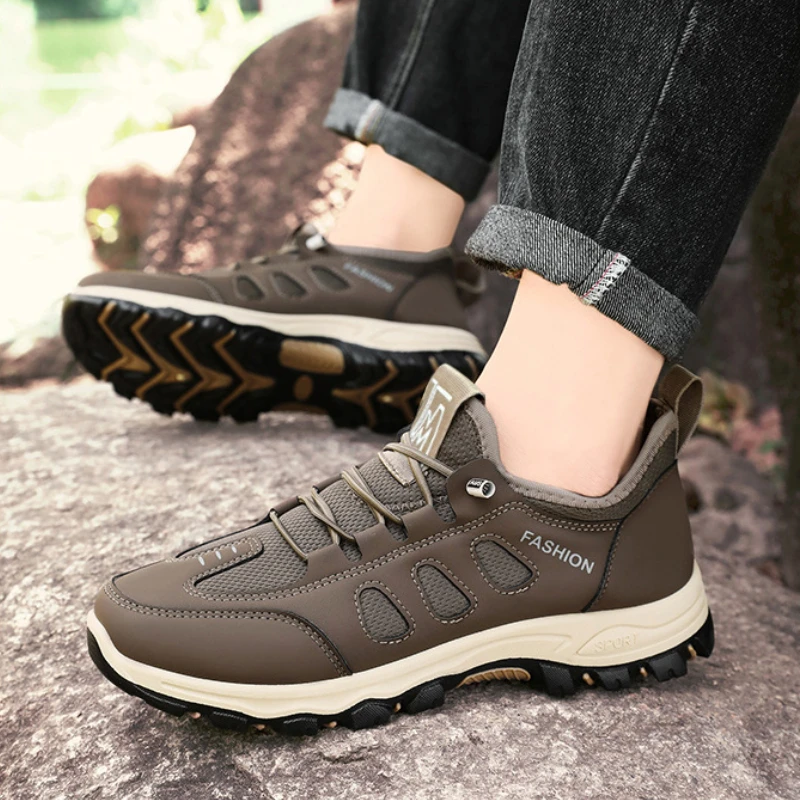 Men's Hiking Shoes Fashion Hig - Outdoor Sport With Sticks recension och pris