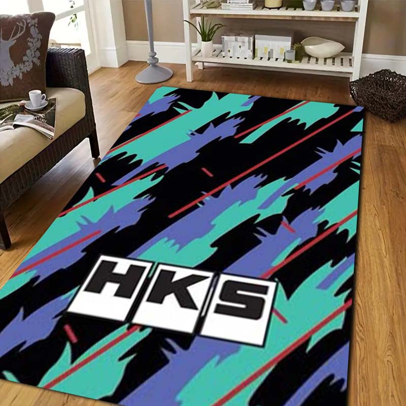 3D Racing H-HKS Print Area Rug - Outdoor Sport Flooring recension och pris