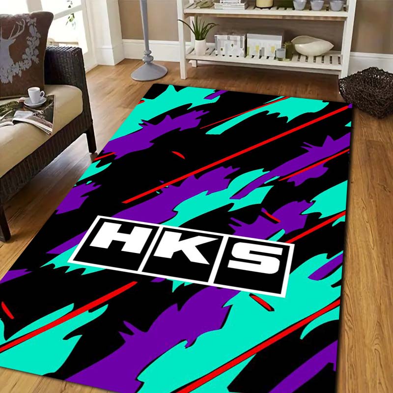 3D Racing H-HKS Print Area Rug - Outdoor Sport Flooring recension och pris