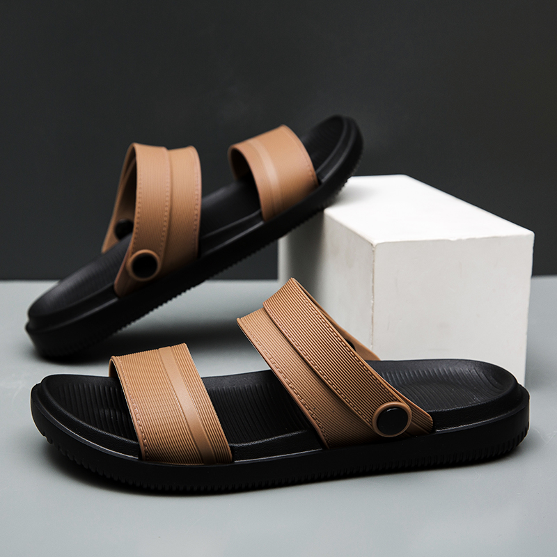 Summer Men's Slippers Flat Bot - Outdoor Sport With Sticks recension och pris
