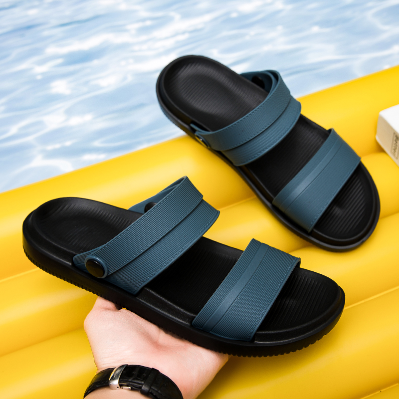 Summer Men's Slippers Flat Bot - Outdoor Sport With Sticks recension och pris