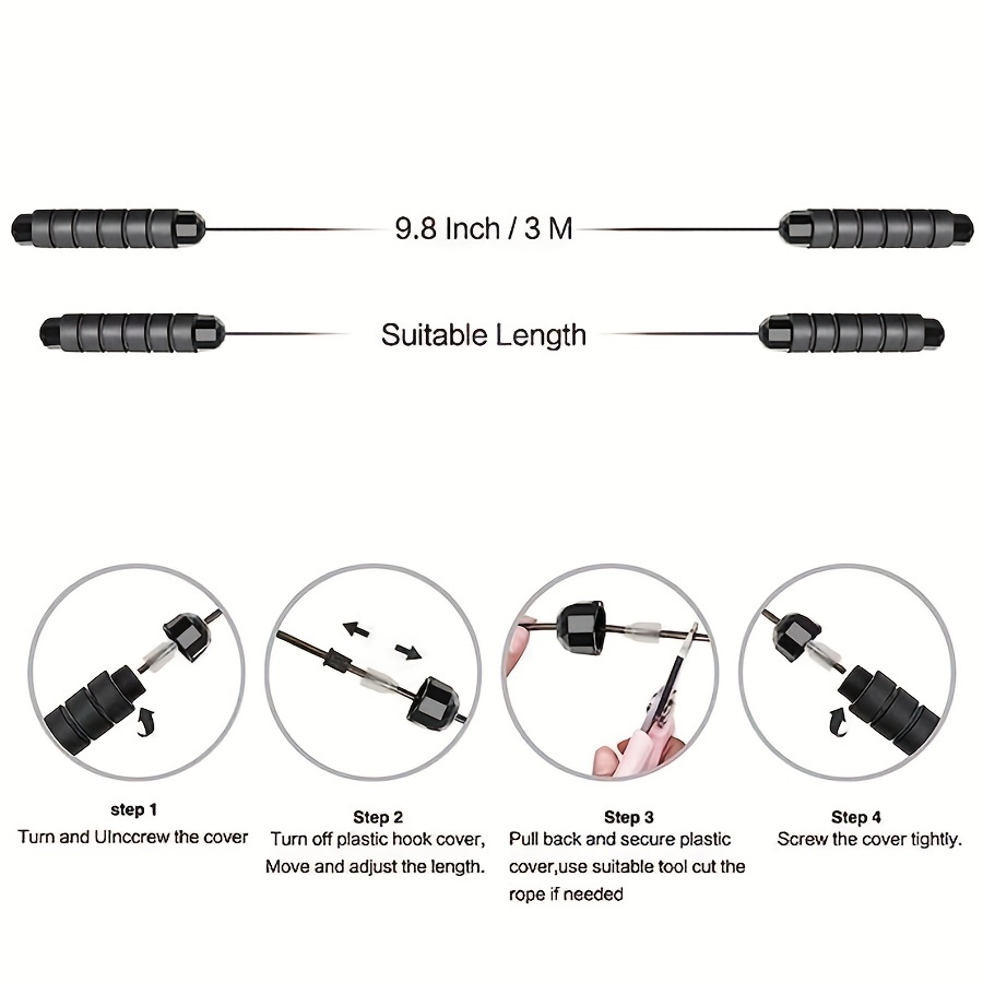 Rope skipping, anti winding fa - Speed Skipping Rope recension och pris