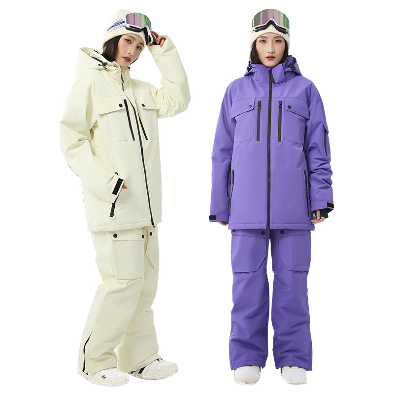 Winter Hooded Jacket Pants Wom - Outdoor Sport Jacket Women'S recension och pris