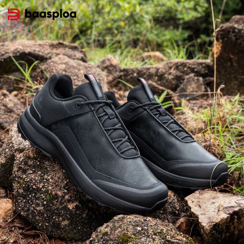 Baasploa Men Hiking Sneakers O - Climbing Shoe Beginner recension och pris