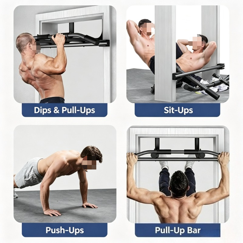 Portable Door Frame Chin-Up Ba - Outdoor Sport Bar recension och pris